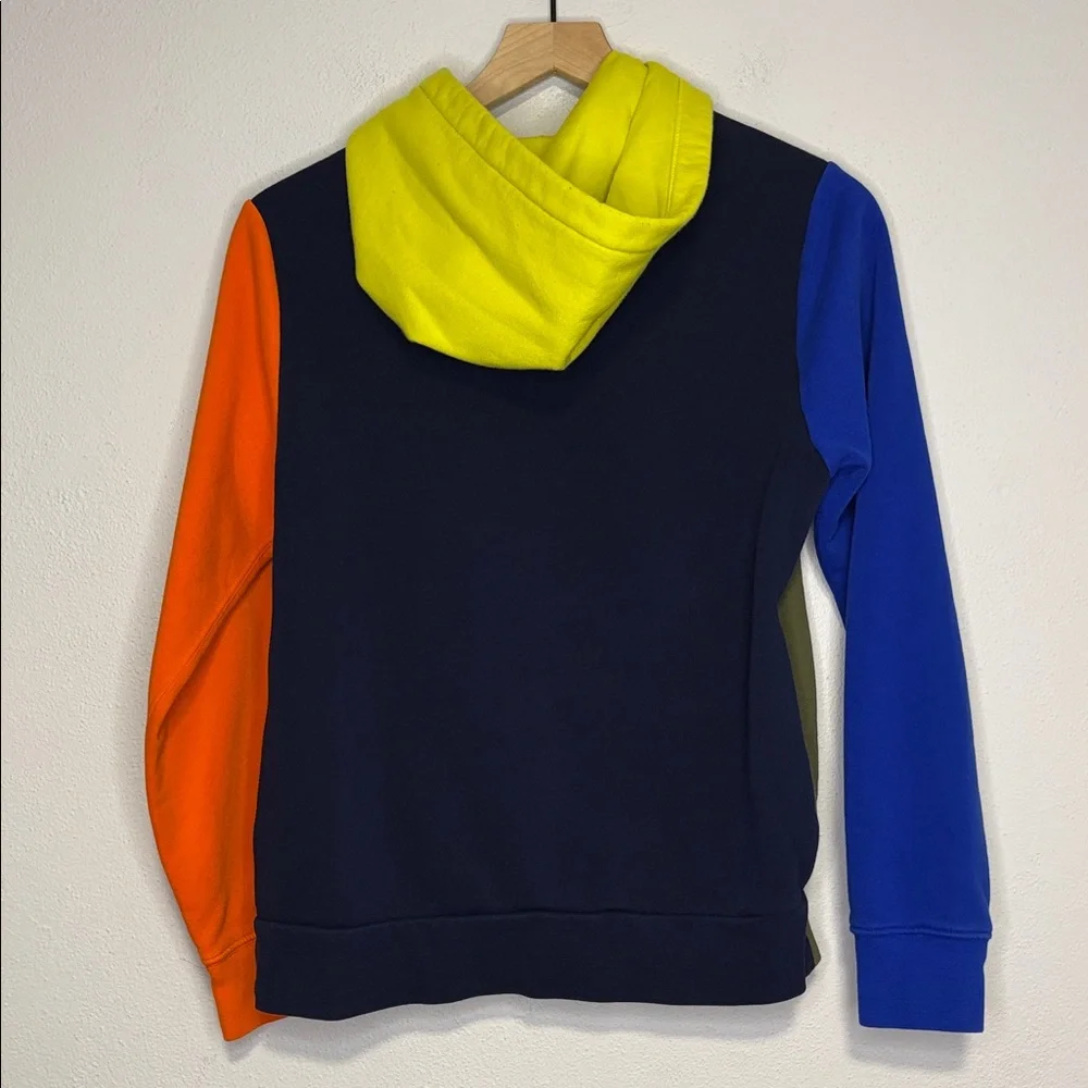 Polo Ralph Lauren Colorblock Polo Bear Boys XL Hoodie Hooded Sweatshirt Comfy